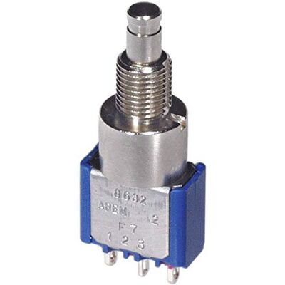 Apem 8636A Interrupteur à pression 250 V/AC 3 A 1 x On/On à accrochage 1 pc(s) - Publicité Apem 8636A Interrupteur à pression 250 V/AC 3 A 1 x On/On à accrochage 1 pc(s) - Publicité