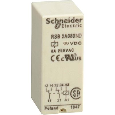 Schneider Electric RELE ENCHUF 2NANC 8A 60VDC - Publicité Schneider Electric RELE ENCHUF 2NANC 8A 60VDC - Publicité
