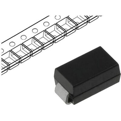 Vishay 5X BZG03C27-M3-08 Diode: Zener 3W 27V 25mA SMD rouleau,bande SMA diode simple V - Publicité Vishay 5X BZG03C27-M3-08 Diode: Zener 3W 27V 25mA SMD rouleau,bande SMA diode simple V - Publicité