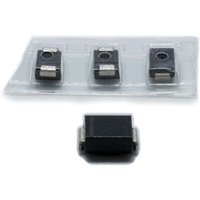 Vishay 5X SMBJ24A-E3/52 Diode: transil 600W 26,7V 15,4A à sens unique SMB TransZorb® VI - Publicité Vishay 5X SMBJ24A-E3/52 Diode: transil 600W 26,7V 15,4A à sens unique SMB TransZorb® VI - Publicité
