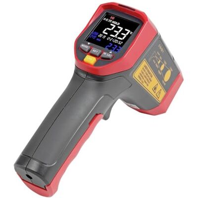 Sauter KERN & SOHN JIT 200 Thermomètre infrarouge (dimensions 179 × 127 × 53 mm, température (°C) -32 °C à 1100 °C - Publicité Sauter KERN & SOHN JIT 200 Thermomètre infrarouge (dimensions 179 × 127 × 53 mm, température (°C) -32 °C à 1100 °C - Publicité