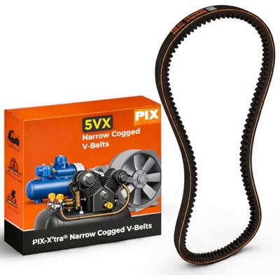 PIX Courroie trapézoïdale BX 46 (17x11x1168) mm entaillé - Publicité PIX Courroie trapézoïdale BX 46 (17x11x1168) mm entaillé - Publicité