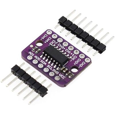 Sun 1 MCP3424 Digital ADC 4 canaux 2,7 V 5,5 V - Publicité Sun 1 MCP3424 Digital ADC 4 canaux 2,7 V 5,5 V - Publicité