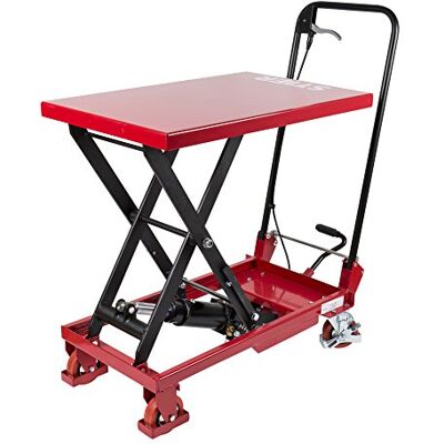 STIER Chariot à ciseaux à plate-forme élévatrice, charge max. 150 kg, plateforme 700 x 450 mm, avec poiignée repliable, table élévatrice mobile - Publicité STIER Chariot à ciseaux à plate-forme élévatrice, charge max. 150 kg, plateforme 700 x 450 mm, avec poiignée repliable, table élévatrice mobile - Publicité