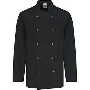 PALLTEX Veste De Cuisine Unisexe pour Homme et Femme Vêtement De Chef Professionnel Uniforme À Manches Longues, Noir, XS - Publicité PALLTEX Veste De Cuisine Unisexe pour Homme et Femme Vêtement De Chef Professionnel Uniforme À Manches Longues, Noir, XS - Publicité