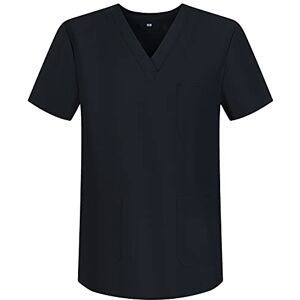 Misemiya VÊTEMENTS DE Travail Unisex COL PIC Manches Courtes Médicaux Unisexe BZ-6801 X-Large, Noir 68 - Publicité Misemiya VÊTEMENTS DE Travail Unisex COL PIC Manches Courtes Médicaux Unisexe BZ-6801 X-Large, Noir 68 - Publicité