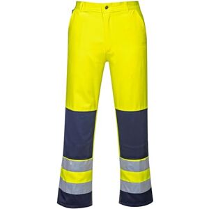 Portwest TX71 Pantalon Haute-Visibilité Séville Jaune/Marine, XL - Publicité Portwest TX71 Pantalon Haute-Visibilité Séville Jaune/Marine, XL - Publicité