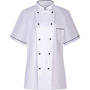 Misemiya Veste de Chef Femme Uniforme de Cuisine et d'Accueil Ref.849B Large, Blanc - Publicité Misemiya Veste de Chef Femme Uniforme de Cuisine et d'Accueil Ref.849B Large, Blanc - Publicité