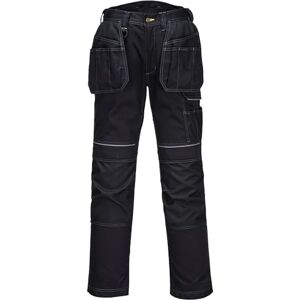 Portwest PW305 Pantalon de travail PW3 Stretch Holster Noir, 30 - Publicité Portwest PW305 Pantalon de travail PW3 Stretch Holster Noir, 30 - Publicité