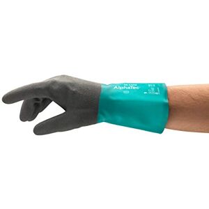 Ansell AlphaTec 58-530B Gants Protection Chimique en Nitrile, Gant Impérméable Très Résistant Liquides et Solvants, EPI Homme Femme, Réutilisable, Taille XL (6 Paires) - Publicité Ansell AlphaTec 58-530B Gants Protection Chimique en Nitrile, Gant Impérméable Très Résistant Liquides et Solvants, EPI Homme Femme, Réutilisable, Taille XL (6 Paires) - Publicité