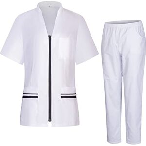 Misemiya Uniform Scrub Set Unisexe Uniforme médical avec Haut et Pantalon 712-8312 Small, Noir 21 - Publicité Misemiya Uniform Scrub Set Unisexe Uniforme médical avec Haut et Pantalon 712-8312 Small, Noir 21 - Publicité