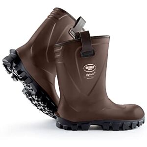 Bekina Bottes de sécurité pour hommes, idéal pour l'agriculture et l'industrie, très légères, isolantes, souples, confort élevé, semelle antidérapante, résistante à l'huile, graisse et détergent, brun, EU 40 - Publicité Bekina Bottes de sécurité pour hommes, idéal pour l'agriculture et l'industrie, très légères, isolantes, souples, confort élevé, semelle antidérapante, résistante à l'huile, graisse et détergent, brun, EU 40 - Publicité