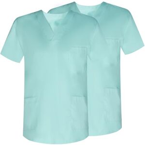 MISEMIYA Pack 2 Pcs-Casaca Unisex Uniformes Sanitarios 2-817 Lot de 2 Chemises sanitaires, Turquoise, XS Mixte - Publicité MISEMIYA Pack 2 Pcs-Casaca Unisex Uniformes Sanitarios 2-817 Lot de 2 Chemises sanitaires, Turquoise, XS Mixte - Publicité