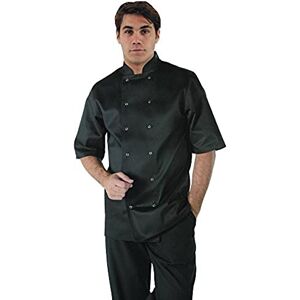 Whites Chefs Clothing Whites Veste de Cuisine Mixte Vegas, Manches Courtes, Noir, Taille M Entretien Facile, Uniforme de Restaurant Double Couture, Vêtement de Travail A439-M - Publicité Whites Chefs Clothing Whites Veste de Cuisine Mixte Vegas, Manches Courtes, Noir, Taille M Entretien Facile, Uniforme de Restaurant Double Couture, Vêtement de Travail A439-M - Publicité