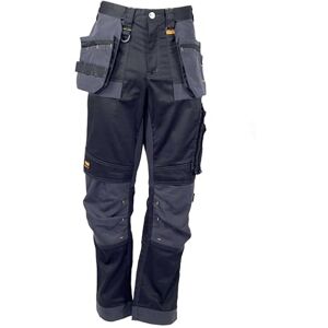 DEWALT Harrison Pantalon de Travail Utilitaire pour Homme, Coupe régulière, Noir/Gris, 81,3 x 73,9 cm (l x L) - Publicité DEWALT Harrison Pantalon de Travail Utilitaire pour Homme, Coupe régulière, Noir/Gris, 81,3 x 73,9 cm (l x L) - Publicité