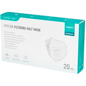 EUROPAPA® 20x Masques Blancs FFP3 Masque Respiratoire Masques Anti-PoussiÈRe 5 Couches EmballÉS HygiÉNiquement Individuellement Corps CertifiÉ EN149:2001+A1:2009 Masque Facial EU2016/425 - Publicité EUROPAPA® 20x Masques Blancs FFP3 Masque Respiratoire Masques Anti-PoussiÈRe 5 Couches EmballÉS HygiÉNiquement Individuellement Corps CertifiÉ EN149:2001+A1:2009 Masque Facial EU2016/425 - Publicité