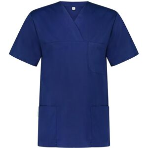 B-well Unisex Blouse Medicale Femme et Homme Tunique Médicale Blouse Pharmacie Uniforme Médical, Col V, 3 Poches, Manche Courte Bleu XXL - Publicité B-well Unisex Blouse Medicale Femme et Homme Tunique Médicale Blouse Pharmacie Uniforme Médical, Col V, 3 Poches, Manche Courte Bleu XXL - Publicité