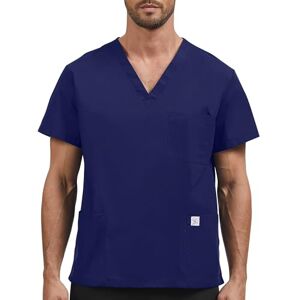 JONATHAN UNIFORM Blouse Médicale Homme Coton 3 Poches Tenue Médecin Manches Courtes, V Col Vêtements Médicaux Tunique Medicale Homme (Navy Bleu, S) - Publicité JONATHAN UNIFORM Blouse Médicale Homme Coton 3 Poches Tenue Médecin Manches Courtes, V Col Vêtements Médicaux Tunique Medicale Homme (Navy Bleu, S) - Publicité