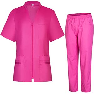 Misemiya Uniform Scrub Set Unisexe Uniforme médical avec Haut et Pantalon 712-8312 XX-Large, Rose - Publicité Misemiya Uniform Scrub Set Unisexe Uniforme médical avec Haut et Pantalon 712-8312 XX-Large, Rose - Publicité