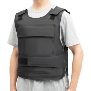 ROMYIX Gilet Anti Couteau Gilet Anti-Poignard, Veste de Protection Sécurité Gilet Pare-Balles Tactique d'Épaule/Ceinture Réglables, avec Gants + Sac de Rangement - Publicité ROMYIX Gilet Anti Couteau Gilet Anti-Poignard, Veste de Protection Sécurité Gilet Pare-Balles Tactique d'Épaule/Ceinture Réglables, avec Gants + Sac de Rangement - Publicité