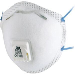 3M 70071534070 FFP2 NR D Respirateur avec vanne extérieure à débit de refroidissement, 10 pièces - Publicité 3M 70071534070 FFP2 NR D Respirateur avec vanne extérieure à débit de refroidissement, 10 pièces - Publicité