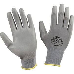 Kerbl 297352 PU Gants de Gnitter Grey feinstrickha Epile Douce Taille 8 - Publicité