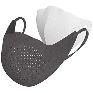 AIRPOP Masque Facial Réutilisable Original, 4 filtres de Remplacement Inclus, Couvre-visage Multicouche, Coupe Profilée, Masque Ajustable Pliable, Masques Lavables pour Adultes, Charcoal Gris - Publicité AIRPOP Masque Facial Réutilisable Original, 4 filtres de Remplacement Inclus, Couvre-visage Multicouche, Coupe Profilée, Masque Ajustable Pliable, Masques Lavables pour Adultes, Charcoal Gris - Publicité