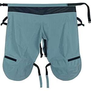 Prophete Protège-jambes de vélo Unisexe 100% polyester Tissu réfléchissant argenté avec logo noir Imperméable Coupe-vent Taille L/XL - Publicité Prophete Protège-jambes de vélo Unisexe 100% polyester Tissu réfléchissant argenté avec logo noir Imperméable Coupe-vent Taille L/XL - Publicité