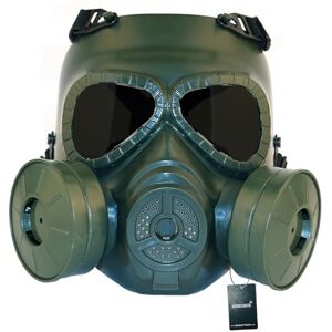 WISEONUS Masque Airsoft Paintball CS Masque Facial Anti-buée factice Halloween Cosplay avec Double Ventilateur Turbo - Publicité WISEONUS Masque Airsoft Paintball CS Masque Facial Anti-buée factice Halloween Cosplay avec Double Ventilateur Turbo - Publicité