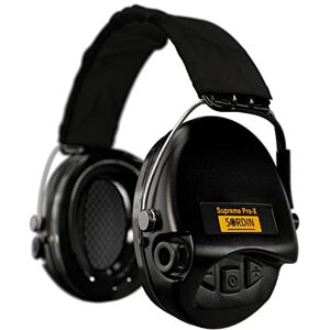 Sordin Pro X Casques Antibruit Électroniques à Forte Atténuation 75302-X-02-S Protection Auditive Coques d'oreilles Noires - Publicité Sordin Pro X Casques Antibruit Électroniques à Forte Atténuation 75302-X-02-S Protection Auditive Coques d'oreilles Noires - Publicité