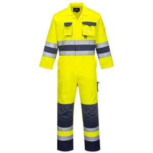 Portwest TX55 Hommes Nantes Combinaison de Travail à Haute Visibilité Réfléchissante Combinaison de Sécurité Classe 3 Jaune/Marine, XXXL - Publicité Portwest TX55 Hommes Nantes Combinaison de Travail à Haute Visibilité Réfléchissante Combinaison de Sécurité Classe 3 Jaune/Marine, XXXL - Publicité