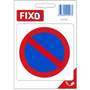 Fixo EF02 Autocollant 100 x 100 mm Stationnement interdit - Publicité