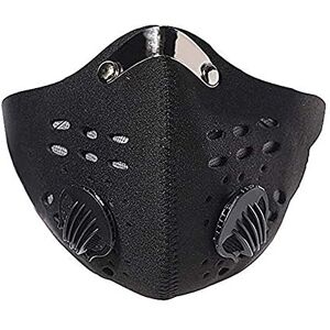 SpirWoRchlan Masque anti-poussière pour vélo avec filtre charbon actif pour vélo Unisexe, Noir - Publicité SpirWoRchlan Masque anti-poussière pour vélo avec filtre charbon actif pour vélo Unisexe, Noir - Publicité