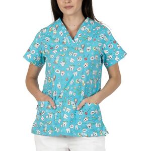 B-well Bambina Blouse Médicale Femme Uniforme Tunique de Travail 2 Poches Manches Courtes - Publicité B-well Bambina Blouse Médicale Femme Uniforme Tunique de Travail 2 Poches Manches Courtes - Publicité