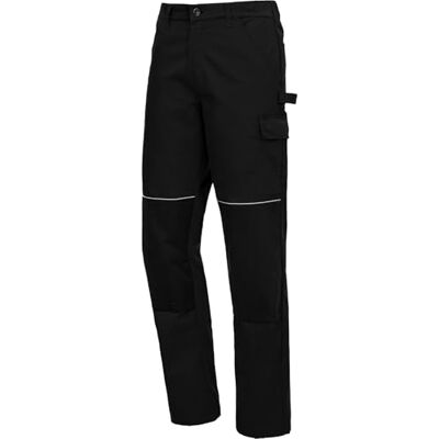 ACE Pantalon de Travail Pantalon Professionnel Motion Tex, Label Öko-Tex, 245 g/m², Noir, 56 - Publicité ACE Pantalon de Travail Pantalon Professionnel Motion Tex, Label Öko-Tex, 245 g/m², Noir, 56 - Publicité