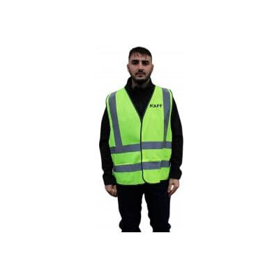 ATEQ UNIFORME – Gilet STAFF Jaune Haute Visibilité – Norme EN 471 – Bandes Réfléchissantes – Fermeture Velcro – Polyester - Publicité ATEQ UNIFORME – Gilet STAFF Jaune Haute Visibilité – Norme EN 471 – Bandes Réfléchissantes – Fermeture Velcro – Polyester - Publicité