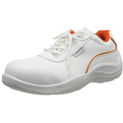 Base Protection , Cobalto Chaussure de Sécurité pour Hommes et Femmes, Blanc et Orange, Taille 36 - Publicité Base Protection , Cobalto Chaussure de Sécurité pour Hommes et Femmes, Blanc et Orange, Taille 36 - Publicité