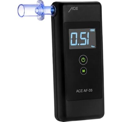 ACE Alcootest AF-33 l'alcootest no. 1 Selon Auto Bild (comparaison 2023) alcootest/promilletest précis de la Police - Publicité ACE Alcootest AF-33 l'alcootest no. 1 Selon Auto Bild (comparaison 2023) alcootest/promilletest précis de la Police - Publicité