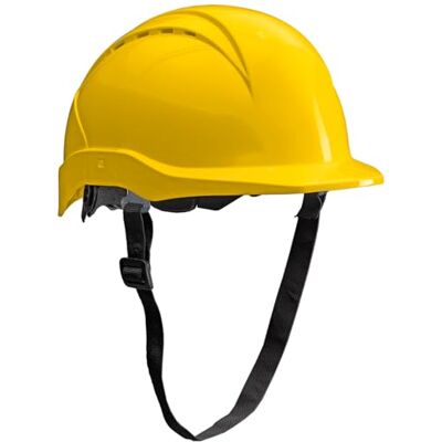 ACE Patera Casque de Chantier Casque de Sécurité Casque de Protection avec Fermeture Rotative Jaune - Publicité ACE Patera Casque de Chantier Casque de Sécurité Casque de Protection avec Fermeture Rotative Jaune - Publicité