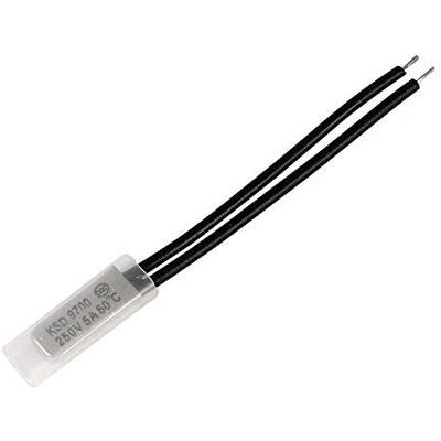 Tecnostore KSD9700 Interrupteur thermique 40 45 50 60 °C ouvert NA commutateur thermostat capteur (50 °c) - Publicité Tecnostore KSD9700 Interrupteur thermique 40 45 50 60 °C ouvert NA commutateur thermostat capteur (50 °c) - Publicité