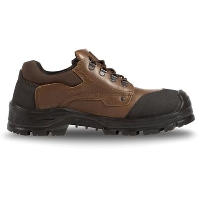Jallatte Chaussures de sécurité Basses Marron et Noire JALOAK SAS S3 CI SRC - Publicité Jallatte Chaussures de sécurité Basses Marron et Noire JALOAK SAS S3 CI SRC - Publicité