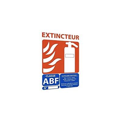 LIFEBOX Panneau signalétique extincteur ABF - Publicité LIFEBOX Panneau signalétique extincteur ABF - Publicité