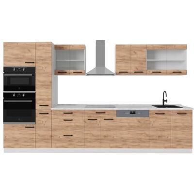 VICCO Armoire de Cuisine - Modulaire, Extensible, 350cm Large - Publicité VICCO Armoire de Cuisine - Modulaire, Extensible, 350cm Large - Publicité