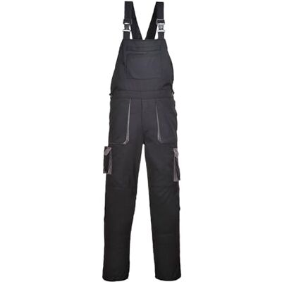 Portwest TX12 Texo Contrast Salopette de Travail Homme 10 Poches - Publicité Portwest TX12 Texo Contrast Salopette de Travail Homme 10 Poches - Publicité