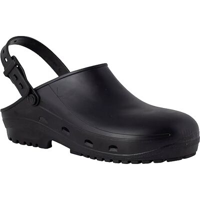 REPOSA Safe Sabot Femme et Homme en Caoutchouc, Sabot Femme Medical Infirmiere Unisex avec Sangle Rabattable et Embout de Sécurité en Acier Chaussure Medicale et Sanitaire Anatomique et Antichoc - Publicité REPOSA Safe Sabot Femme et Homme en Caoutchouc, Sabot Femme Medical Infirmiere Unisex avec Sangle Rabattable et Embout de Sécurité en Acier Chaussure Medicale et Sanitaire Anatomique et Antichoc - Publicité