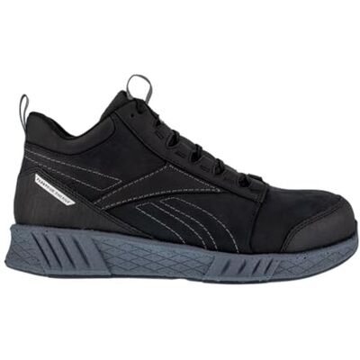 Reebok Chaussures de sécurité Basses Noire en Cuir Embout Composite Fusion S3 SRC ESD - Publicité Reebok Chaussures de sécurité Basses Noire en Cuir Embout Composite Fusion S3 SRC ESD - Publicité