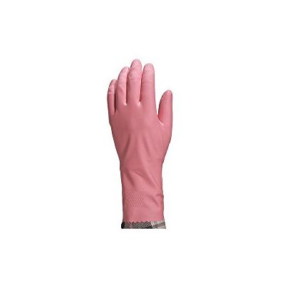 Deltaplus Gant ménage Latex Floque Longueur 30cm épaisseur 0.38mm coloris Rose Taille 8/9-Paire - Publicité Deltaplus Gant ménage Latex Floque Longueur 30cm épaisseur 0.38mm coloris Rose Taille 8/9-Paire - Publicité