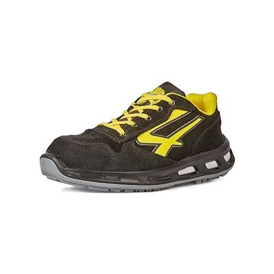 Upower U-Power Red Lion Bolt, Chaussures de sécurité unisexes, légères, flexibles, anti-crevaison en cuir, avec insert Infinergy, avec embouts en aluminium (Black & Yellow 45) - Publicité Upower U-Power Red Lion Bolt, Chaussures de sécurité unisexes, légères, flexibles, anti-crevaison en cuir, avec insert Infinergy, avec embouts en aluminium (Black & Yellow 45) - Publicité