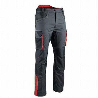 LMA-LEBEURRE LMA00677 Pantalon Stretch FACOM Strap Noir/Gris/Rouge Taille 44-FXWW1011E-44 - Publicité LMA-LEBEURRE LMA00677 Pantalon Stretch FACOM Strap Noir/Gris/Rouge Taille 44-FXWW1011E-44 - Publicité