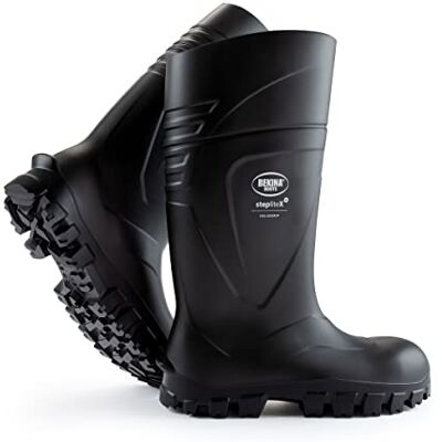 Bekina Bottes de sécurité Robustes pour Les Hommes Non-métallisées, légères, idéal pour l'industrie, la Construction de Route, Noire, EU 42 - Publicité Bekina Bottes de sécurité Robustes pour Les Hommes Non-métallisées, légères, idéal pour l'industrie, la Construction de Route, Noire, EU 42 - Publicité